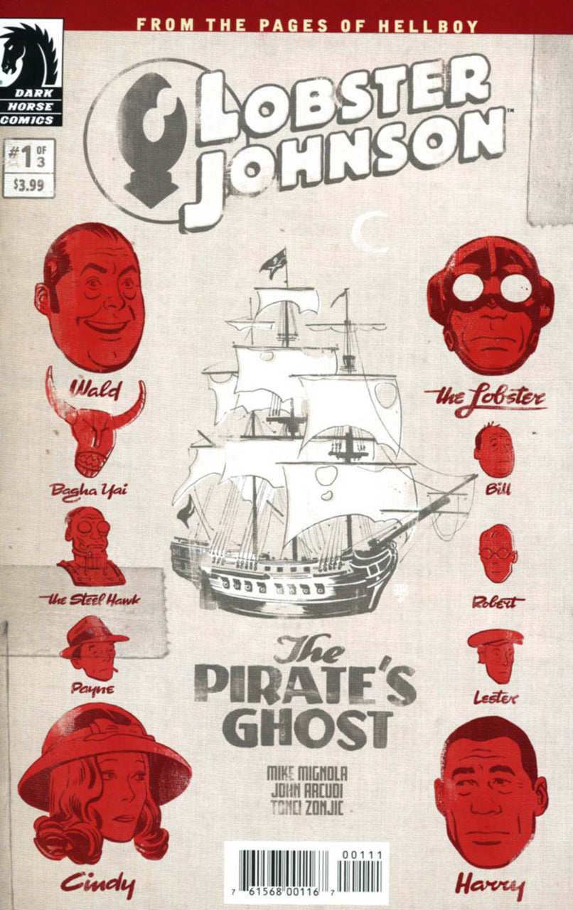 Lobster Johnson: The Pirate's Ghost #1