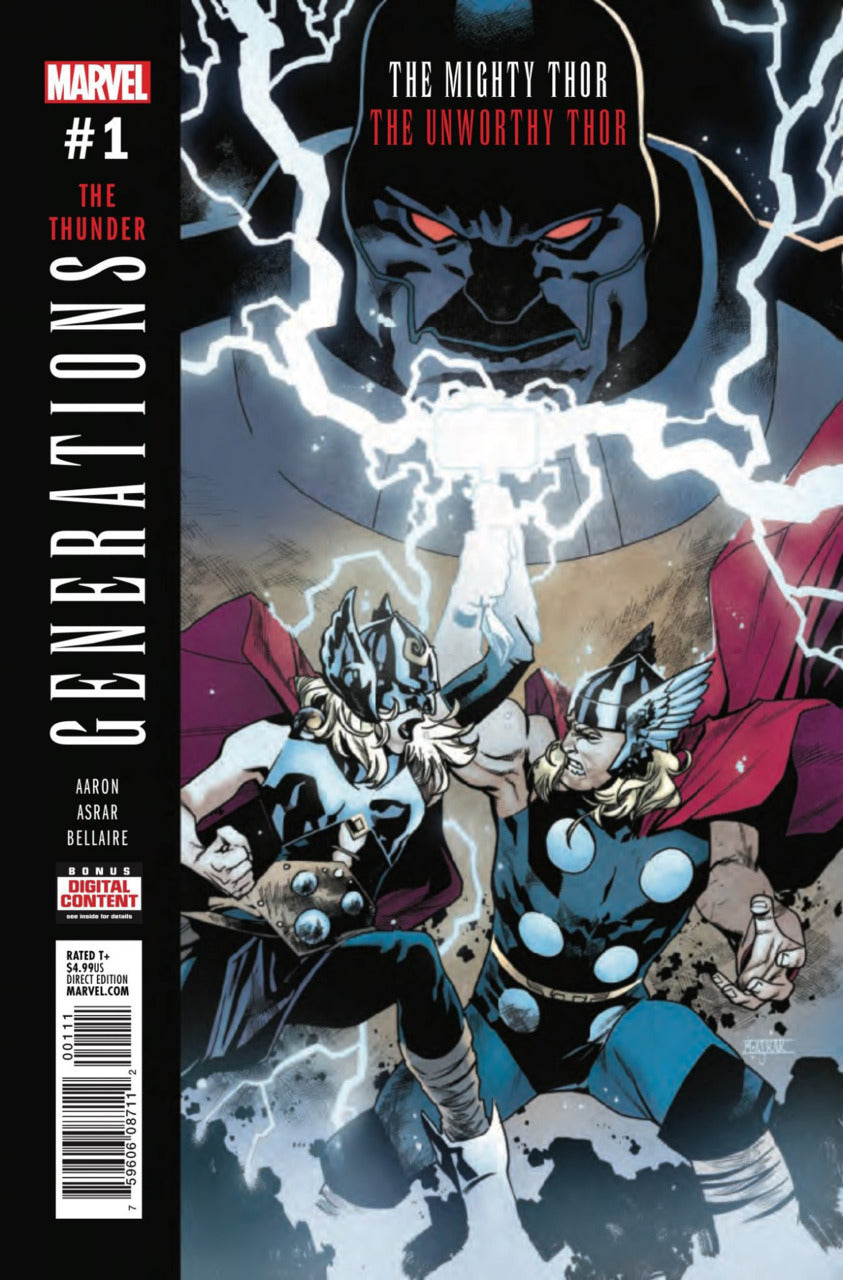 Générations : Thunder #1 Une couverture
