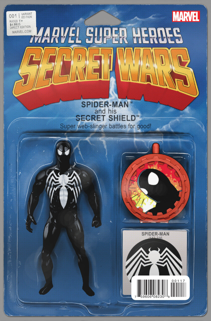 Secret Wars #1 (2015) Action Figure Variant