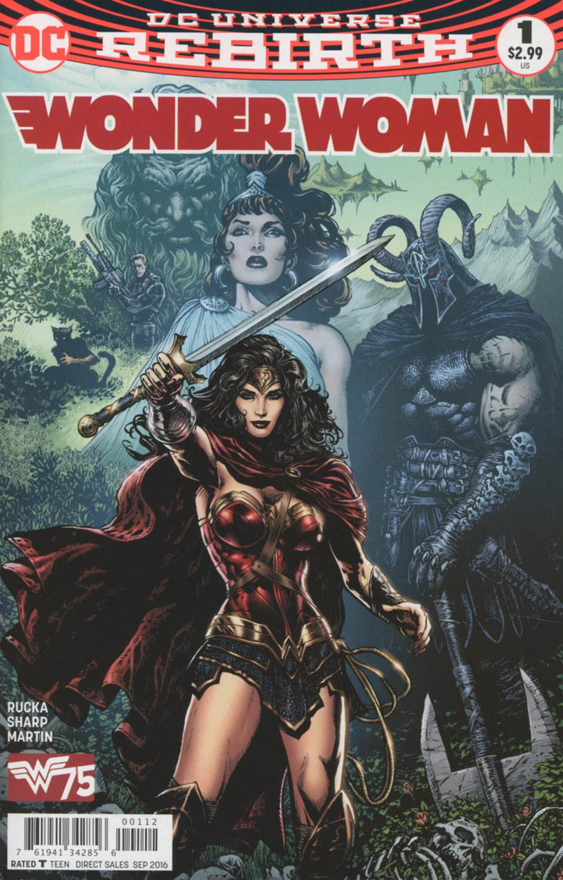 Wonder Woman (2016) # 1 - 2e impression