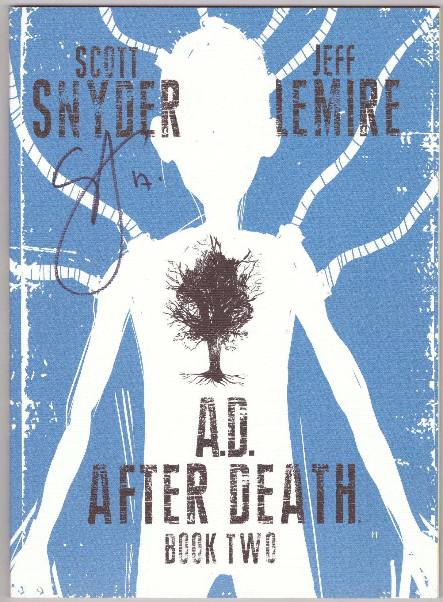 AD After Death 2x Signed Lot