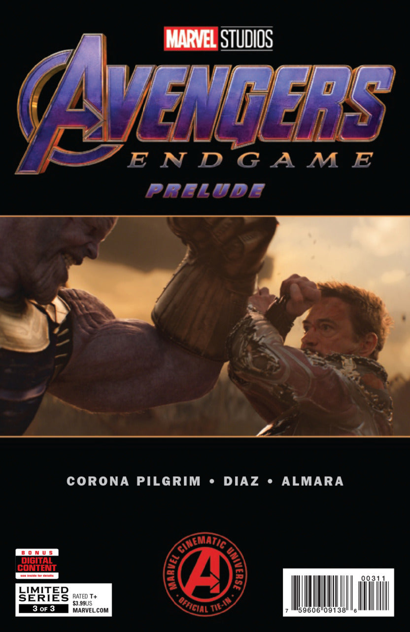 Avengers: Prelude - Full 3x Photo Covers Set