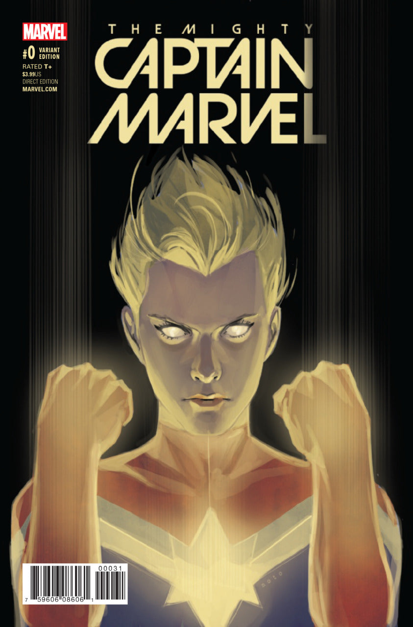 Mighty Captain Marvel #0 - Variante Noto