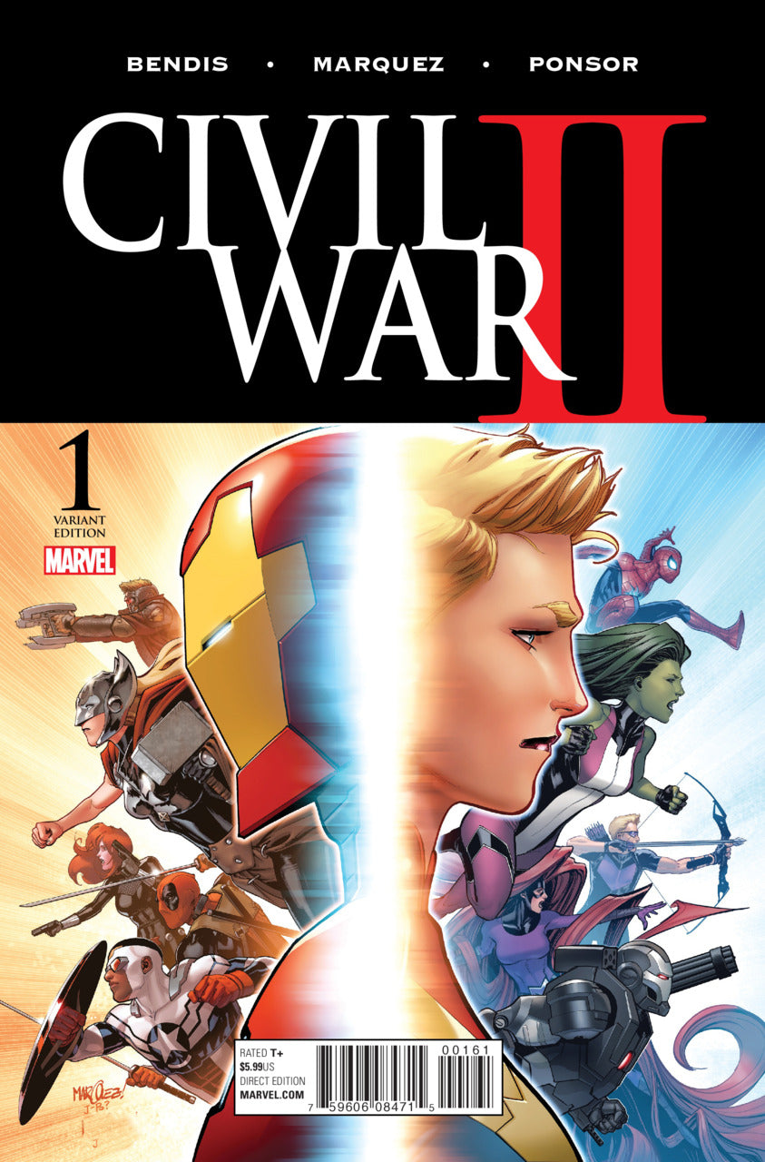 Civil War II # 1 - Variante Marquez