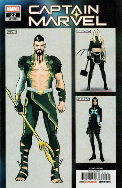 Captain Marvel (2019) #22 - 2nd Print