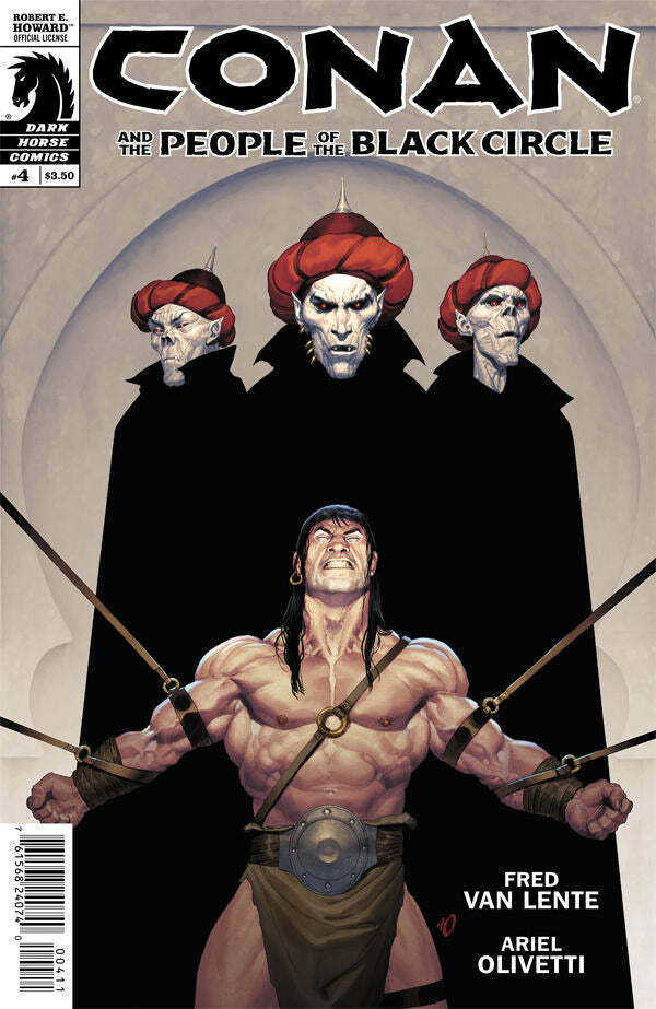 Conan and the People of the Black Circle 4x Set