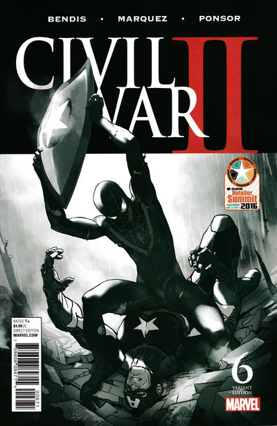 Civil War II #6 - Diamond Retailer Summit Variant