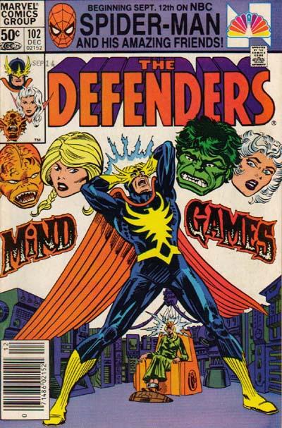 Defenders (1972) #102 Newsstand