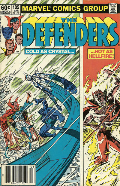 Defenders (1972) #105 Newsstand