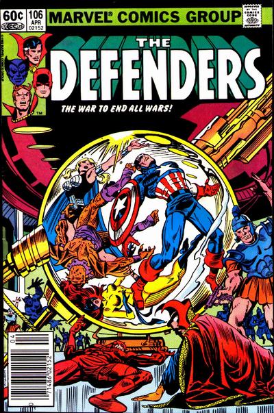 Defenders (1972) #106 Newsstand