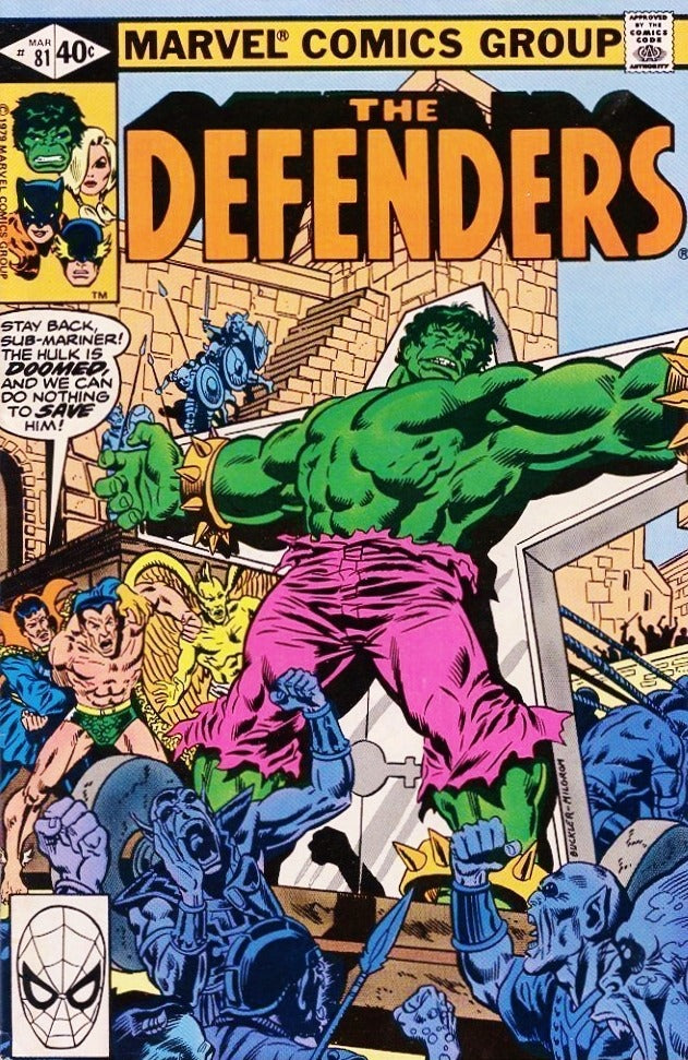 Defenders (1972) #81 Newsstand