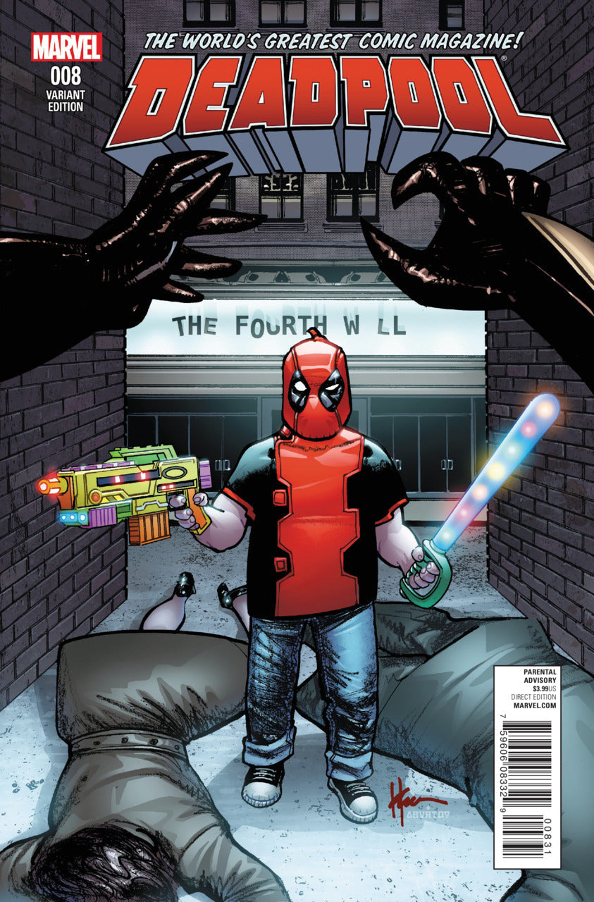 Deadpool (2016) # 8 Variante du 4e mur