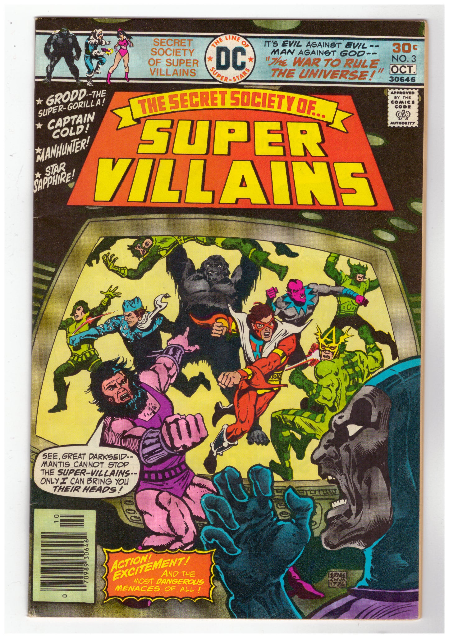 Secret Society of Super-Villains (1976) #3