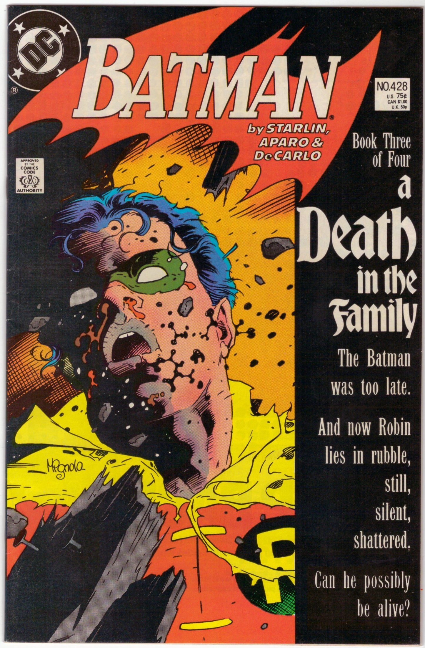 Batman #426 - #429 (1940) Full 4x "Death in the Family" Story Lot