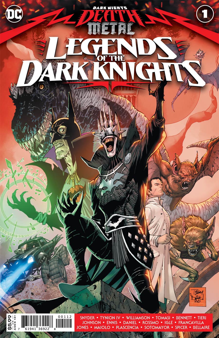 Dark Nights: Death Metal - Legends of the Dark Knights 2nd Print