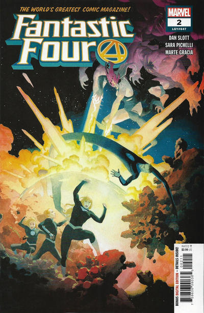 Fantastic Four #2 (2018) Lgy #647