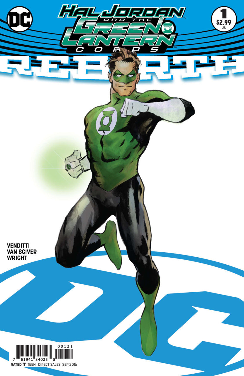 Hal Jordan Green Lantern Corps (2016) Rebirth #1