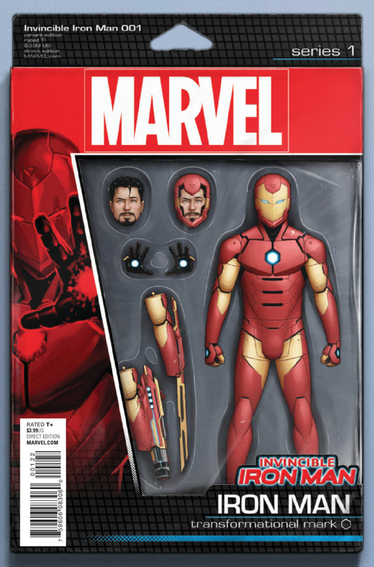 Invincible Iron Man #1 (2015) Action Figure Variant