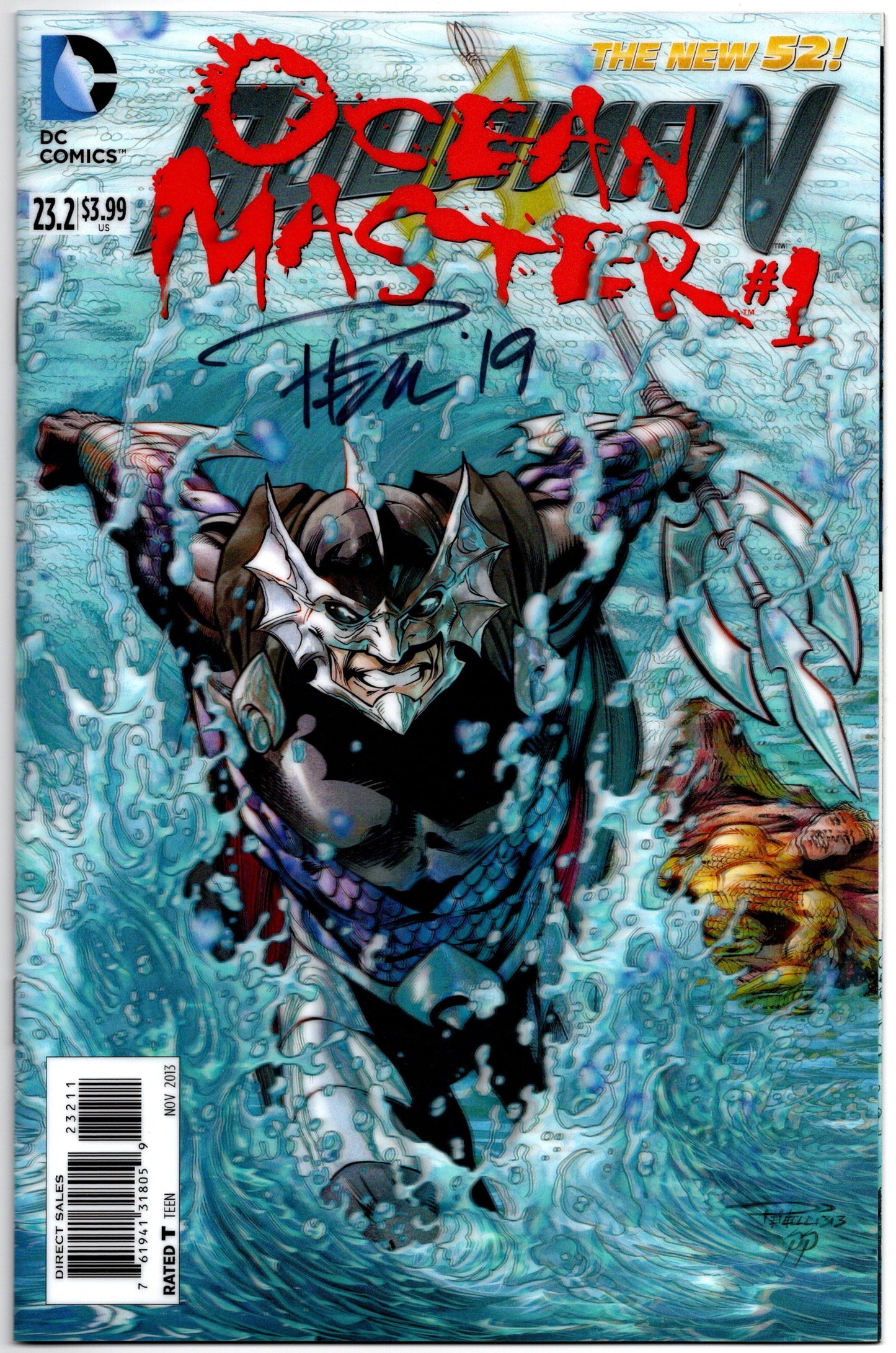 Aquaman (2011) #23.1 & 23.2 - Signed Lot