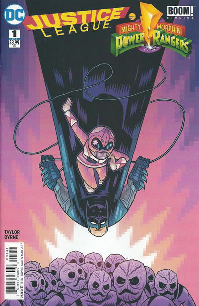 Justice League Power Rangers #1 Hipp Variant