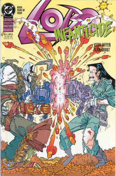 Lobo: Infanticide #1-4 (1992) Full Story 4x Set