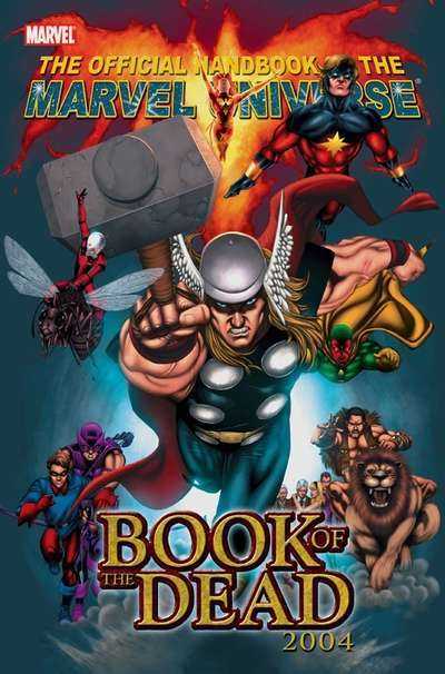 Official Handbook of the Marvel Universe Book of the Dead 2004