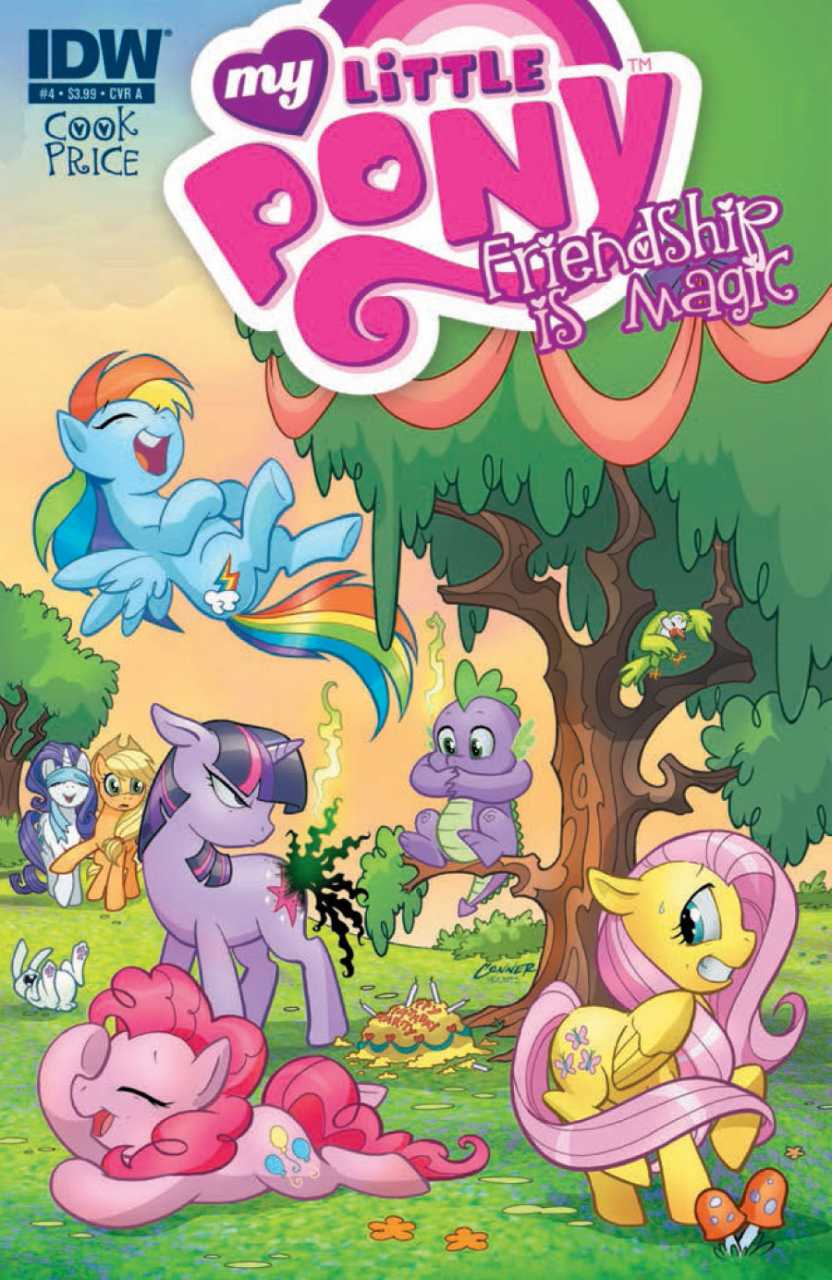 My Little Pony Friendship is Magic #4 (2012) A Cover