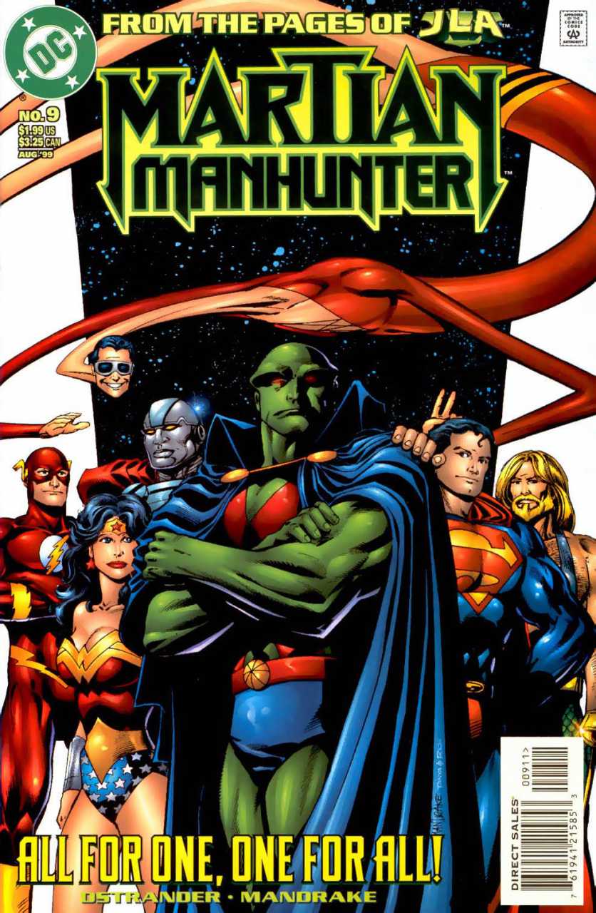 Martian Manhunter (2015) # 09 - Variante Adams