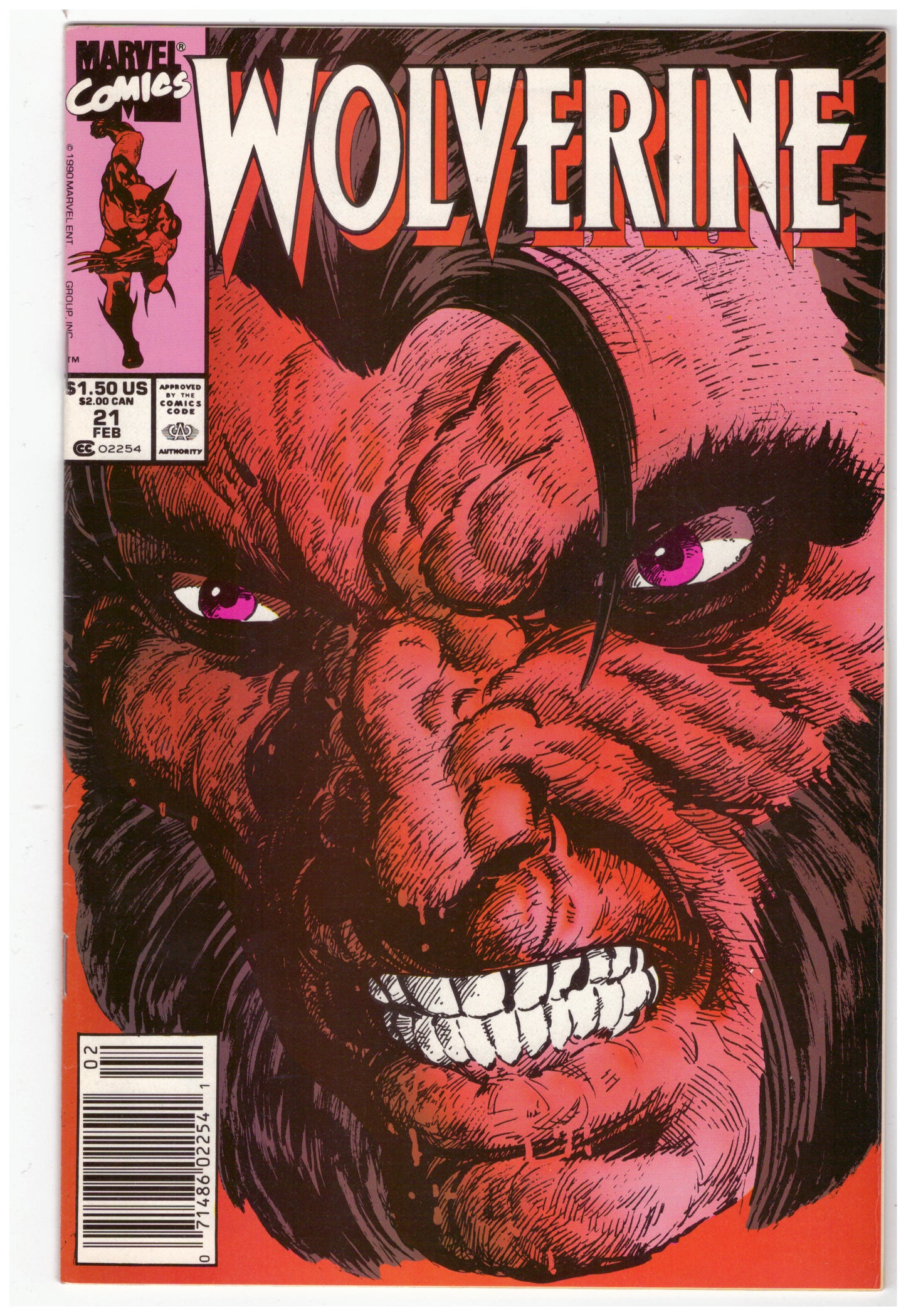 Wolverine #21 (1988) Newsstand