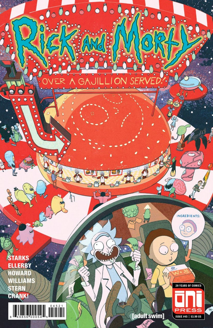 Rick and Morty (2015) #45 B Cover