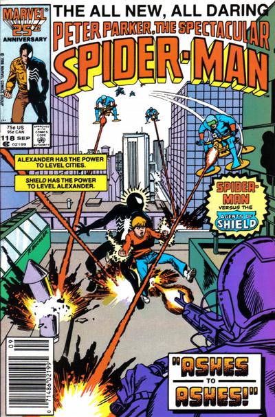 Spectacular Spider-Man (1976) #118 Newsstand