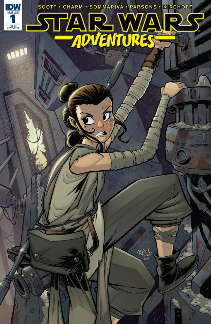 Couverture de la variante Star Wars Adventures #1 1:25