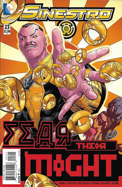 Ensemble de 4 lanternes vertes contre des extraterrestres