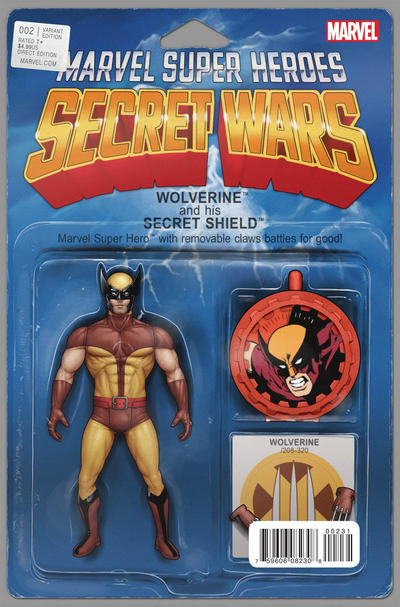 Secret Wars #2 (2015) Action Figure Variant