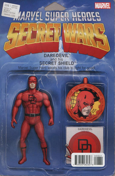 Secret Wars #6 (2015) Action Figure Variant
