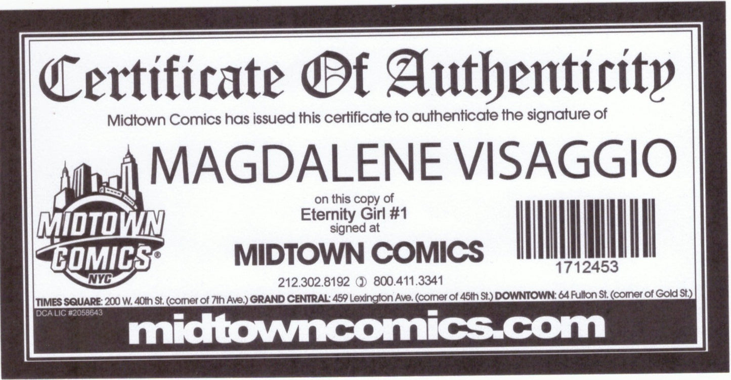 Eternity Girl #1 - Signed