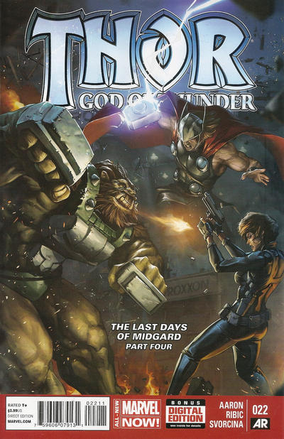 Thor God of Thunder (2013) #22
