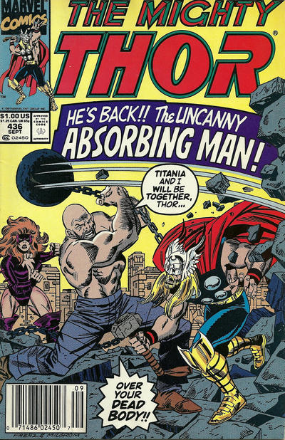 Thor (1966) #436 Newsstand