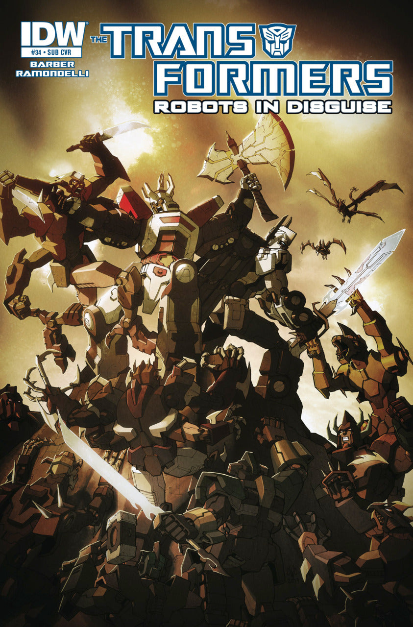 Transformers: Robots in Disguise (2012) #34 - B Cover