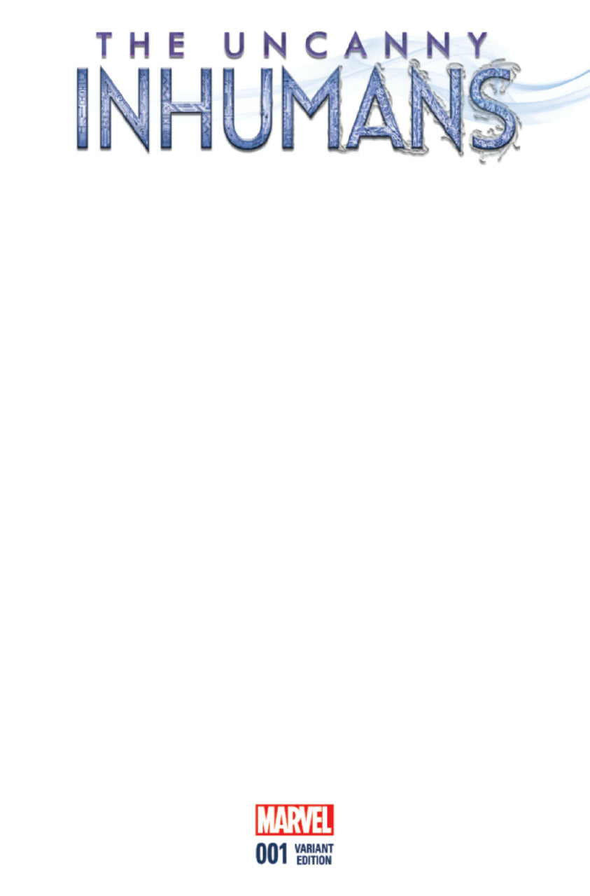 Uncanny Inhumans #1 (2015) Blank Sketch Variant