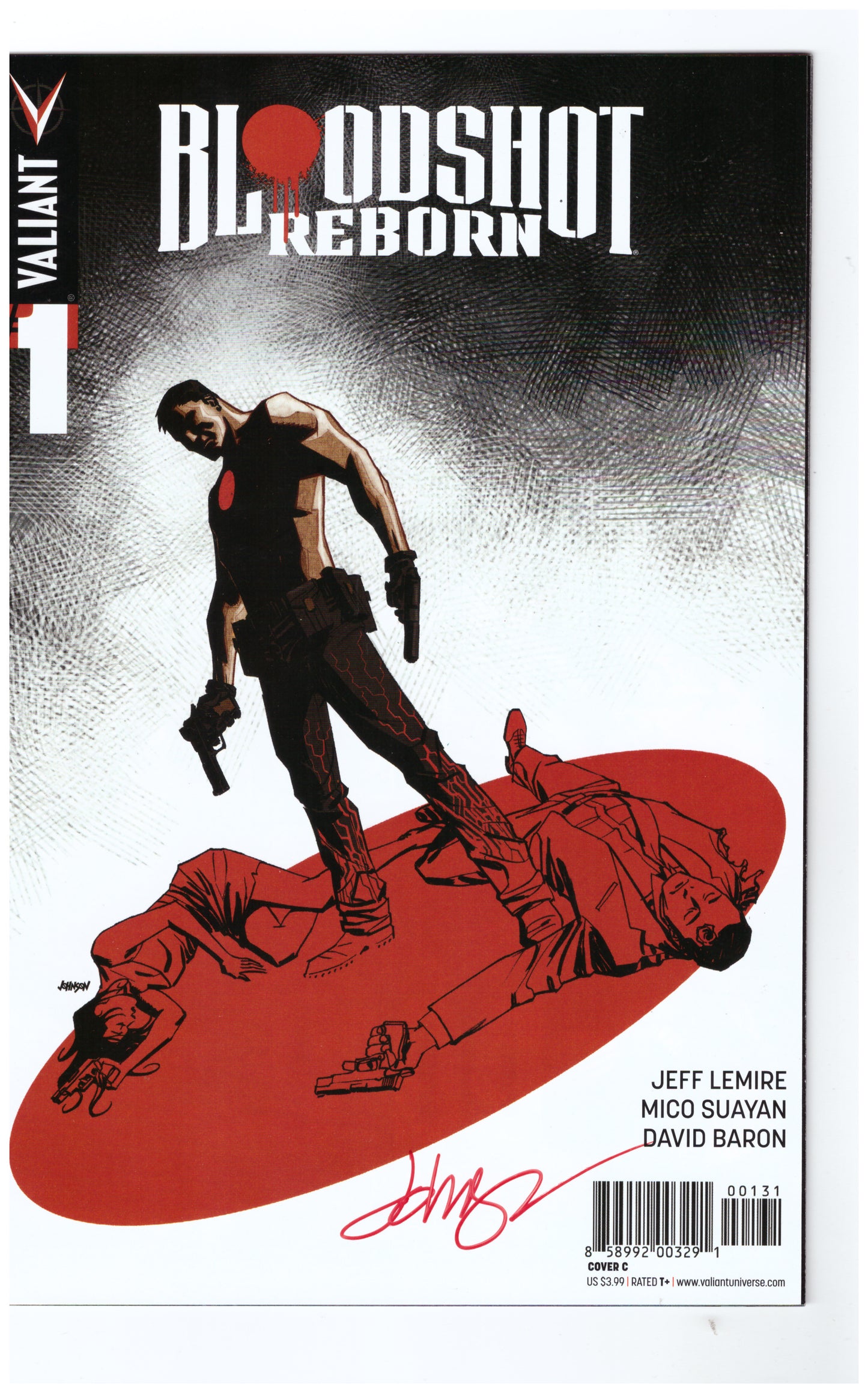 Bloodshot Reborn #1 Signed