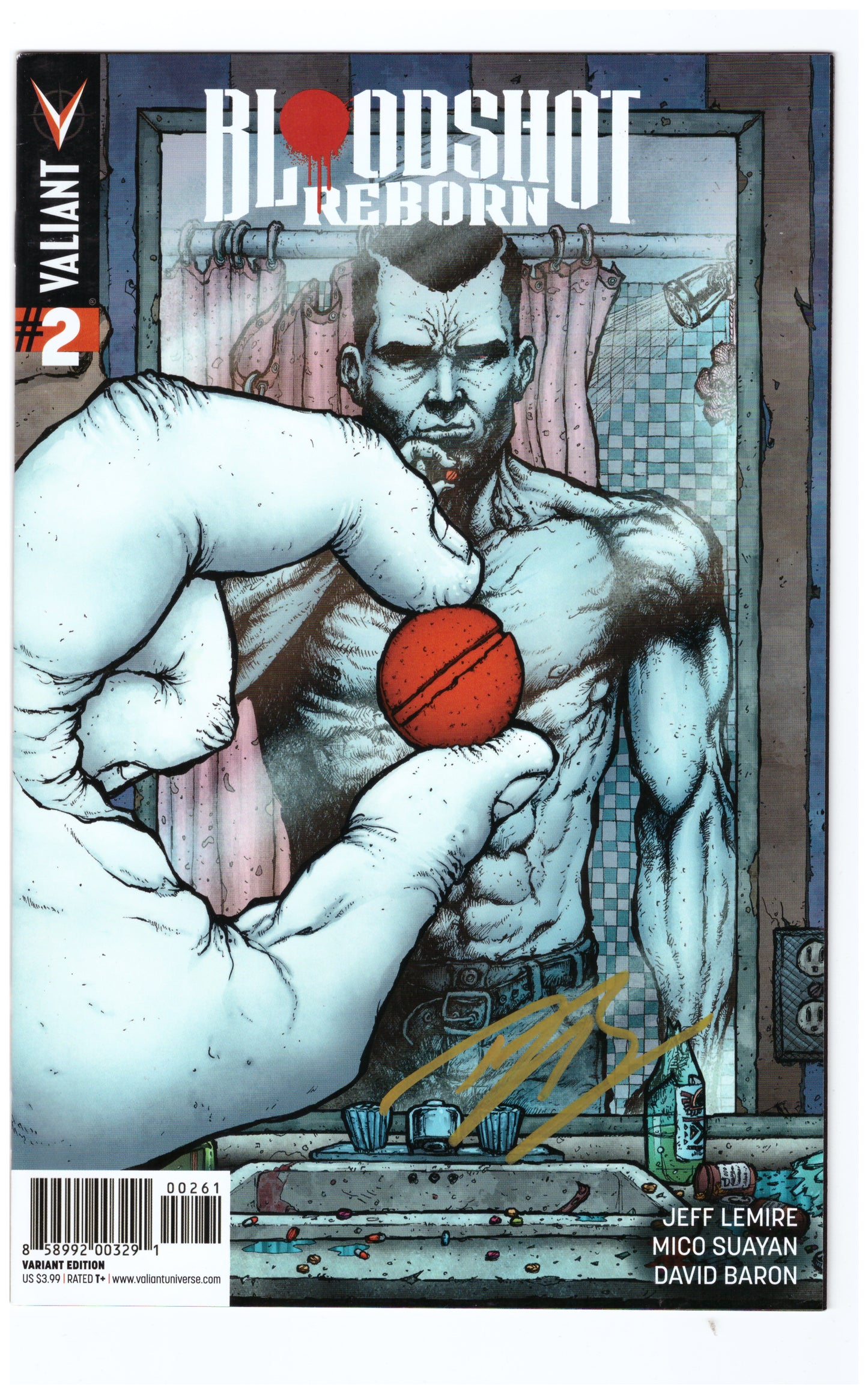 Bloodshot Reborn #2 Signed