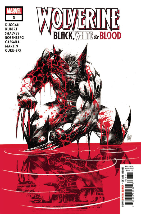 Wolverine: Black White and Blood #1 - A Cover