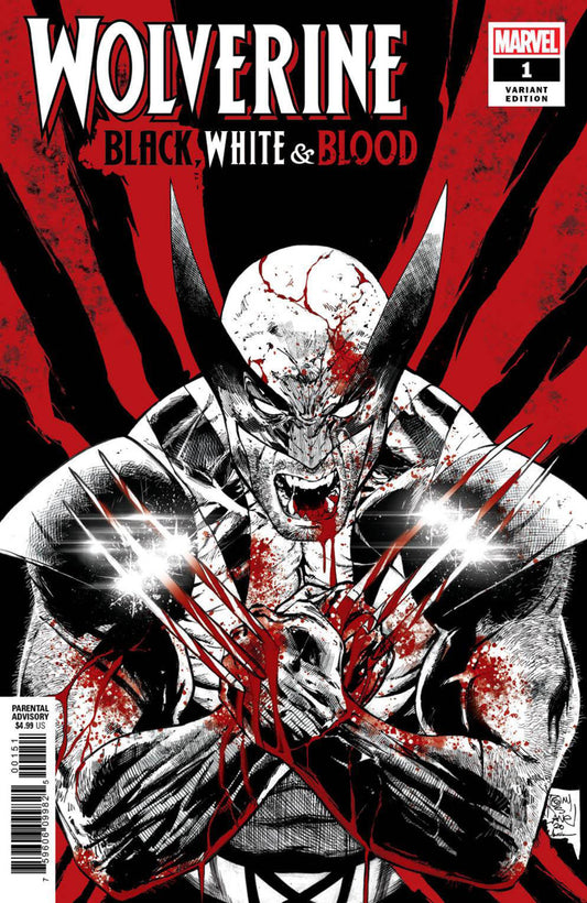 Wolverine: Black White and Blood #1 - Daniel Variant Cover
