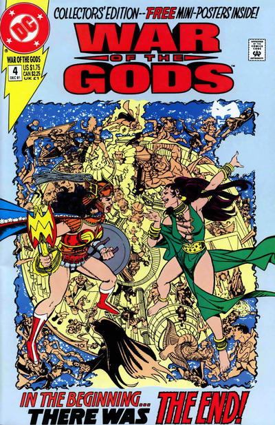 War of the Gods #1-4 (1991) 4x Set
