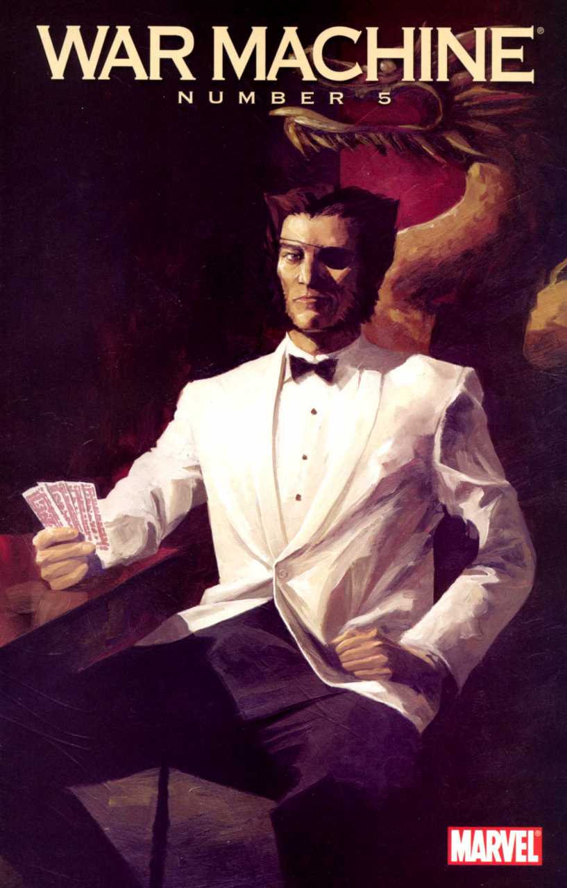 War Machine #5 (2009) 1:10 Wolverine Variant