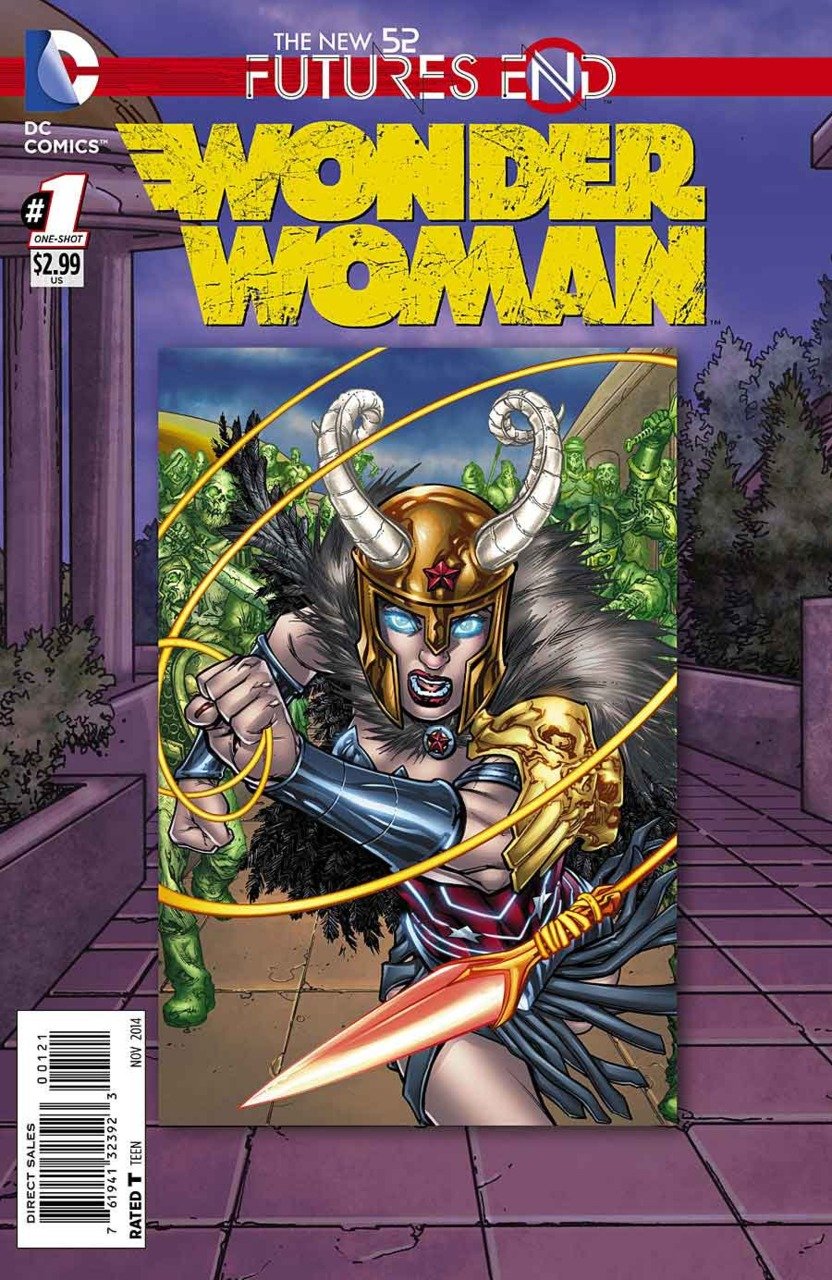 Wonder Woman (2011) Futures End 1-Shot - Couverture lenticulaire