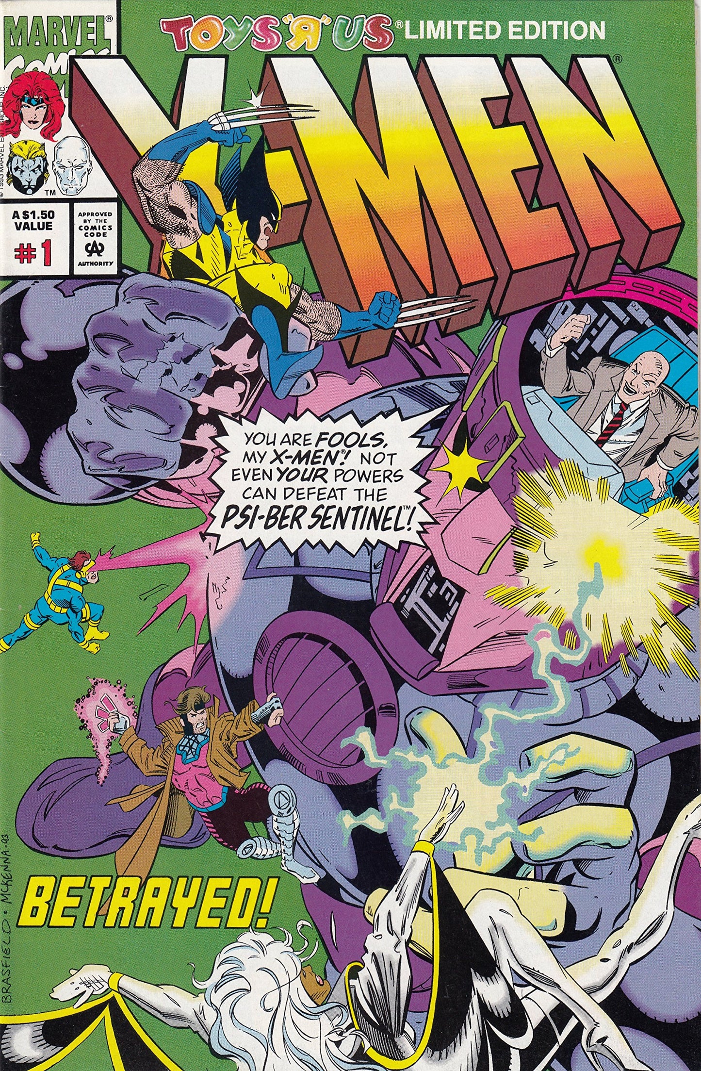 X-Men Toys R Us Special Edition