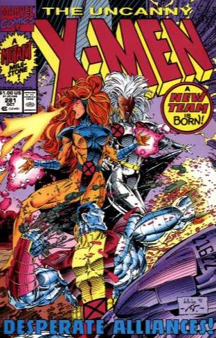 Uncanny X-Men (1963) #281 - 2nd Print