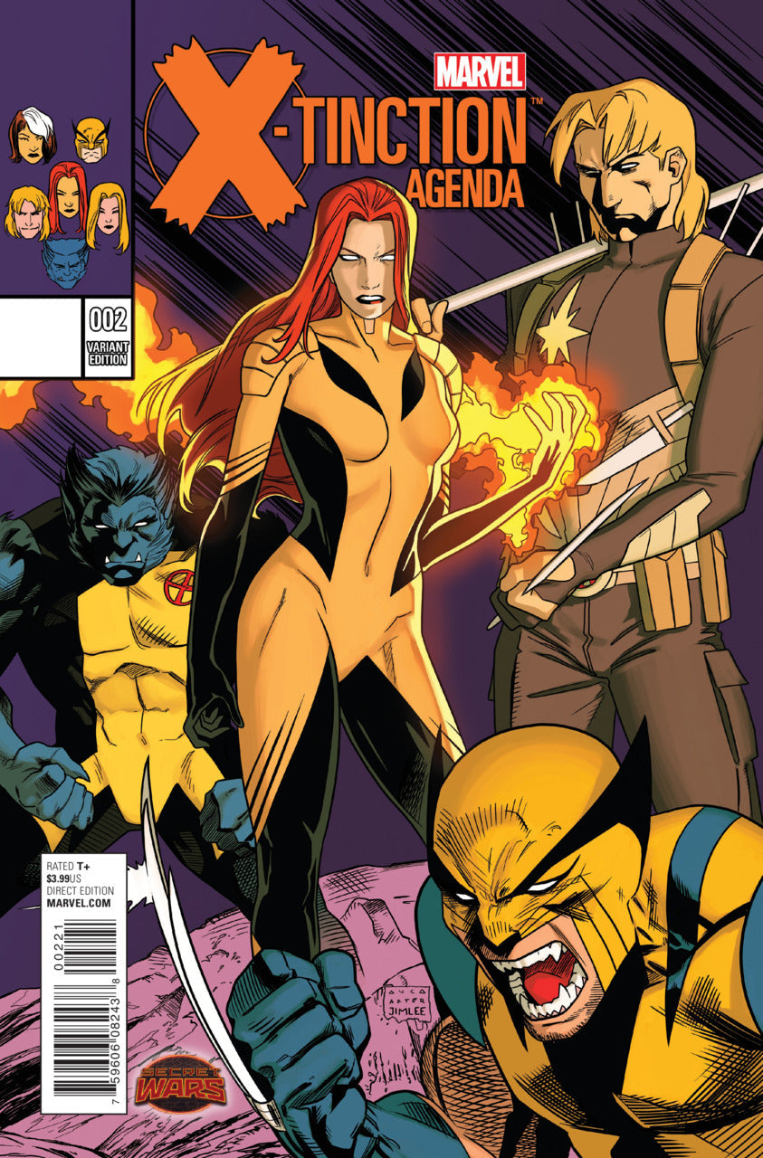 X-Tinction Agenda (2015) #2 Variant